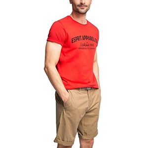ESPRIT heren t-shirt, rood (orange red 635), M