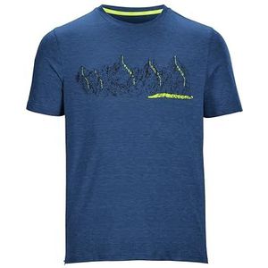 killtec heren Functioneel T-shirt Lilleo MN TSHRT C, blau, XXL, 36666-000