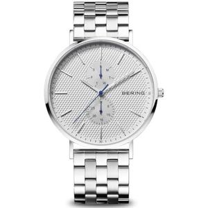 BERING Herren Uhr Quarz Movement - Classic Collection mit Edelstahl und Saphirglas 14240-700 - Wasserdicht: 3 ATM