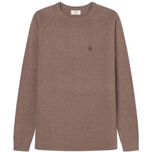 Springfield Gg7 Basic roltrui met PU-logo, fuchsia, maat S