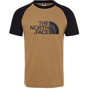 The NORTH FACE mannen M Ss Raglan gemakkelijk Tee Britse Khaki