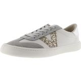 Dames sneakers met leerlook en print Victoria Olmo Barefoot