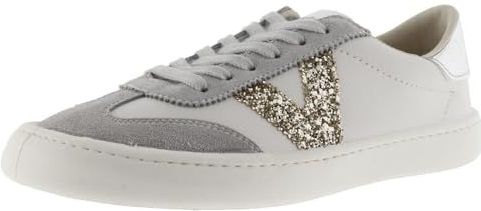 Dames sneakers met leerlook en print Victoria Olmo Barefoot
