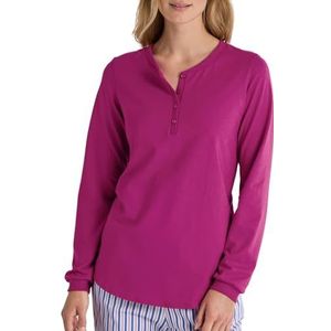 Calida Favourites Marine Shirt lange mouwen orchid flower, maat 48-50, Orchid Bloem, 48/50 NL