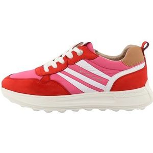 TOM TAILOR - 9590100007 - Damessneakers - Roze/Rood