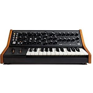 MOOG Subsequent 25 Parafonische analoge synthesizer en MIDI-keyboard met 25 semi-gewogen toetsen, hoofdtelefoonversterker en 16 presets
