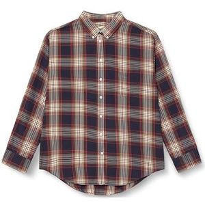 Gant - Overhemdblouse - Relaxed Fit - Katoenmix met Viscose