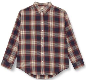 Gant - Overhemdblouse - Relaxed Fit - Katoenmix met Viscose