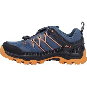 CMP Kids Rigel Low Trekking Shoes WP, Bluesteel-Flame, 30 Unisex kinderen, EU, Bluesteel Flame, 30 EU