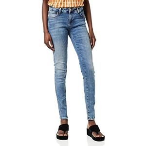 LTB Jeans - Dames - Nicole - Mid Waist - Slim Fit Jeans - Broek, blauw (Yule Wash 14644-52214), 27W / 30L