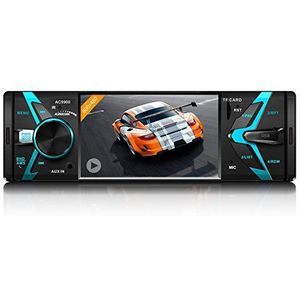 Audiocore AC9900 Autoradio met TFT-scherm, 800 x 480, bluetooth, MP5, afstandsbediening, AUX, SD USB, FM-radio, audio, video, auto, AVI DivX