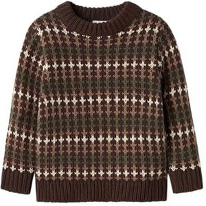NAME IT Jongens Nmmopalse Ls Gebreide Gebreide Trui, Brakken, 110