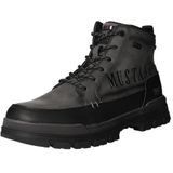 MUSTANG - Peppin - Veterboots - Donkergrijs / Zwart