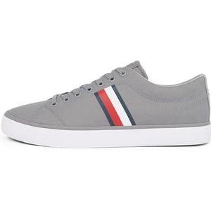 Tommy Hilfiger - Th Hi Vulc Low Core Stripes - Sneakers - Grijs