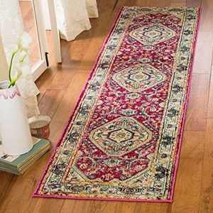 Safavieh Modieus tapijt, SVH684 62 x 240 cm Violett/Mehrfarbig