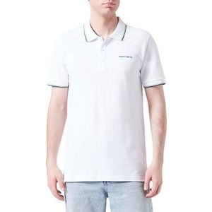 Teddy Smith Pasian 2 MC poloshirt voor heren, wit, Wit, XL