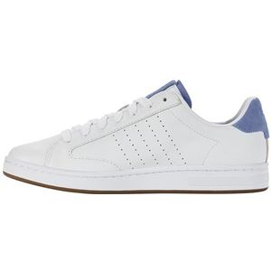 K-Swiss Lozan Klub LTH Sneakers voor heren, wit/wit/wit/blauw/blauw SD, Wht Wht Ashleigh Blue Sd, 45 EU