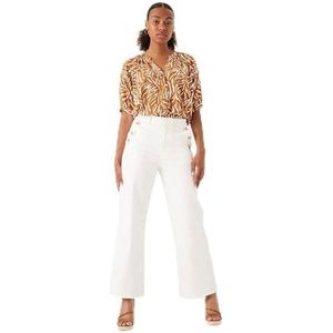 Garcia Damesbroek Non Denim Broek, off-white, XL