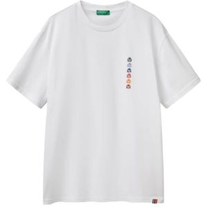United Colors of Benetton T-shirt, Wit, M