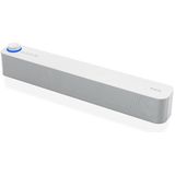 ATLANTIS - Soundbar - Wit - 20 W - Bluetooth 5.3 - FM-radio - 2400 mAh batterij