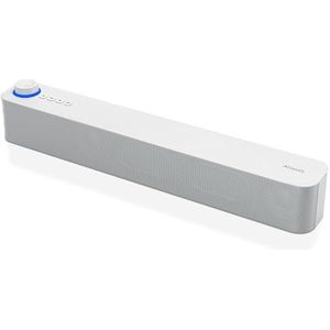 ATLANTIS - Soundbar - Wit - 20 W - Bluetooth 5.3 - FM-radio - 2400 mAh batterij