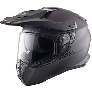 Nos NS-9 ECE 22-06 helm, mat zwart