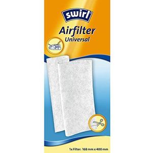 Swirl Universele luchtfilter (voor stofzuiger, op maat te snijden filter voor schone stofzuigerlucht, geschikt voor AEG, Philips, Kärcher, Miele, Siemens, Rowenta, Samsung, Bosch)