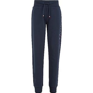 Tommy Hilfiger Monogram Sportbroek voor kinderen, uniseks, blauw (Twilight Navy), 14 años