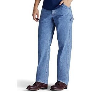 Lee Men's Loose-Fit Carpenter Jean, Retro Stone, 36W x 29L