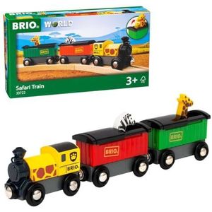 BRIO Trein met Safari Dieren - 33722 - Treinbaanonderdeel