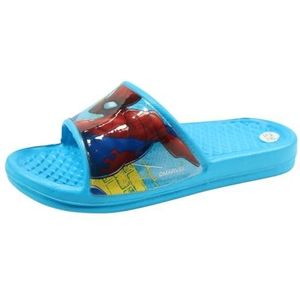 Disney Spiderman badslippers voor jongens, sandalen, blauw, 30 EU, Blauw, 30 EU
