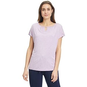 Betty & Co Dames 2913/3201 Shirt korte 1/2 mouw, licht paars melange, XXL, Licht Paars Melange, XXL