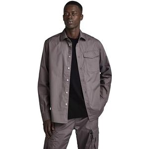 Rine Regular Shirt met lange mouwen, Grijs (Rabbit D23561-d308-g077), L