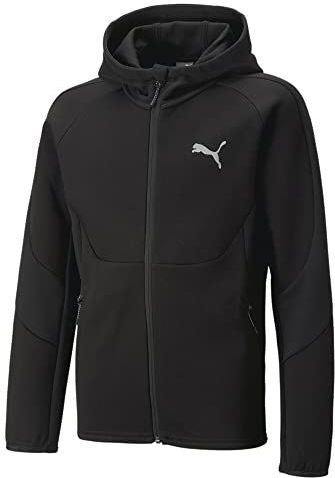 PUMA - Evostripe - Hoodie - Zwart - Met Volledige Ritssluiting