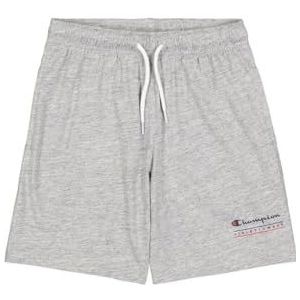 Champion Legacy Graphic Shorts voor jongens, grijs (Em021), 9-10 Jaar