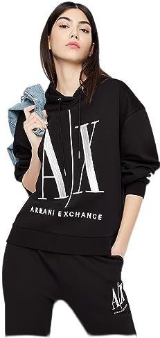Armani Exchange - 8nym52_yj68z Hoodie - Sweatshirt - Effen - Katoen