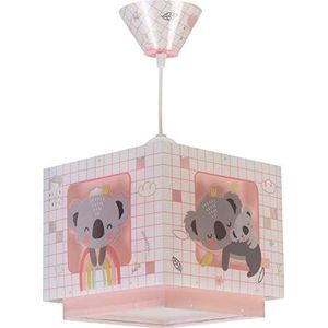 Kinderen plafondlamp Koala dieren roze