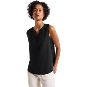 Street One - Blousetop - Zwart - Dames