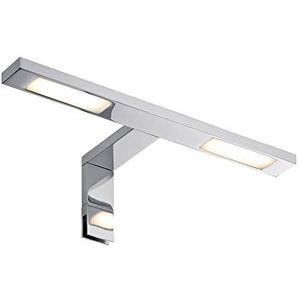 Paulmann 99385 Galeria Spiegel en Kast armatuur LED Wandlamp Dubbele Haak Spotlight 2x32W Badkamer Chrome Kast Verlichting inkcl. lamp