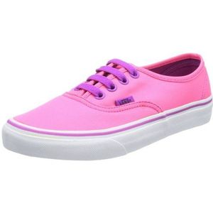 Vans U Authentic VTSV8PV Uniseks sneakers voor volwassenen, Pink Neon Pink Pur, 42 EU