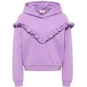 TEYLON Sweatshirt met capuchon voor dames, lichtlila, S
