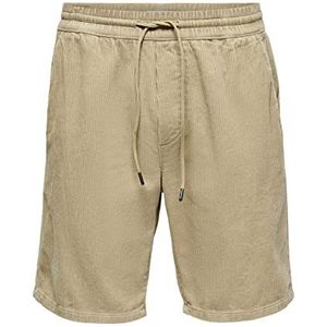 ONSLINUS shorts Corduroy PK 6551, Chinchilla, M