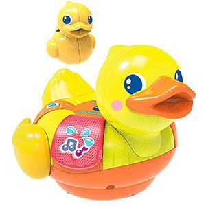 VTech Blub Blub Bad Waterpret Eend - Badspeeltjes - Badspeelgoed Baby - Interactief Baby Speelgoed - 1 tot 5 Jaar