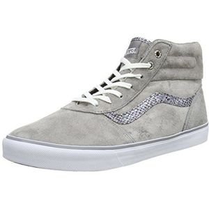 Vans Milton Hi High-Top Trainen voor dames, Snake Grijs Wit, 36 EU