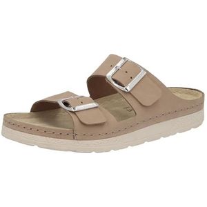 Berkemann Dames Verica Pantoffels, taupe, 38 EU
