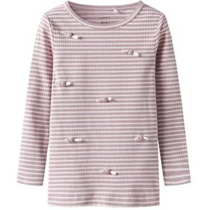 NAME IT Nmfripeas Ls Top Box, Keepsake Lilac, 92