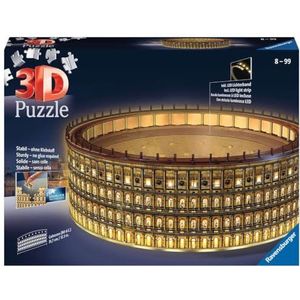 Ravensburger 3D puzzel Colosseum in Rome bij nacht (262 onderdelen)