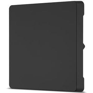 REV Schakelserie Nova – afdekking voor kruisschakelaar, knop, wifi-schakelaar of A/W-schakelaar, antraciet