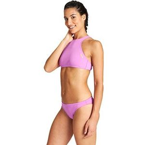 Arena Vrouwen Rulebreaker Denk Crop Bikini Top Atletische Sport Zwemmen Top voor Vrouwen Bikini Top