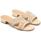 Gioseppo - Linn - Sandalen - Gevlochten Leer - Metalen Accenten - Gevoerde Zool